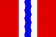 Флаг Омской области 90х135 см
