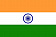 Флаг Индии 90х135 см, шелк