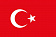 Флаг Турции 90х135 см, шелк