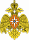 Герб МЧС РФ 53х61 см, печатный