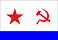 Флаг ВМФ СССР 90х135 см, шелк