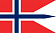 Правительственный и военный флаг Норвегии