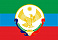 Флаг Дагестана с гербом
