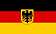 Флаг федеральных учреждений Германии