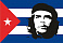 Флаг Кубы с Че Геварой