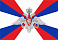 Флаг Министерства обороны РФ 90х135 см, шелк