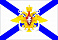 Андреевский флаг с гербом